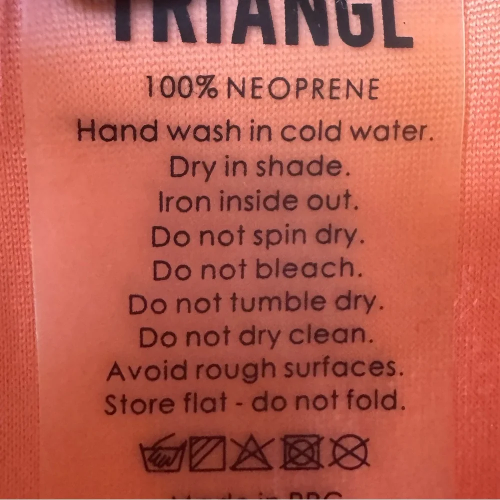TRIANGL neoprene bikini swim bottom Size Medium (lot of 2)